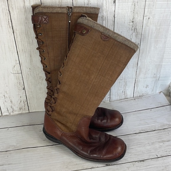 Ugg Smithfield Leather Knee Boots - Picture 15 of 15